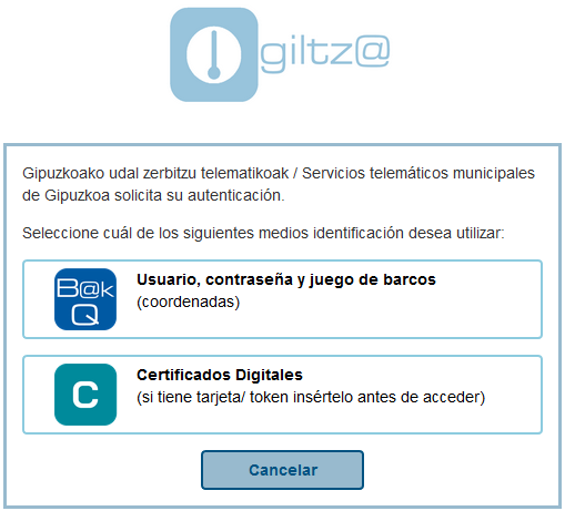 opciones de Giltz@