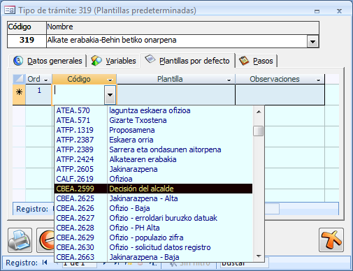 Paso 3: Agregar los documentos plantilla