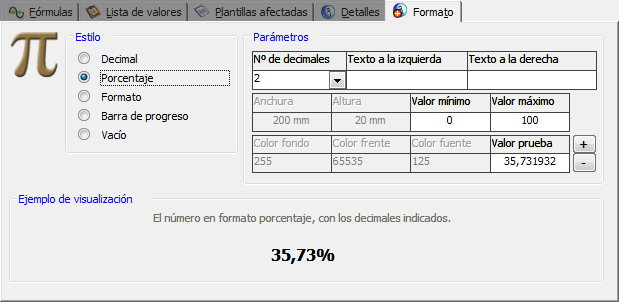 Paso 4: especificar formato de salida