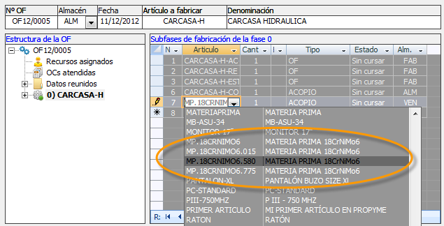 Uso de remesas en fabricación